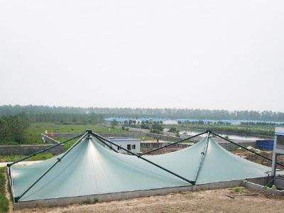 四川绵阳林场污水池