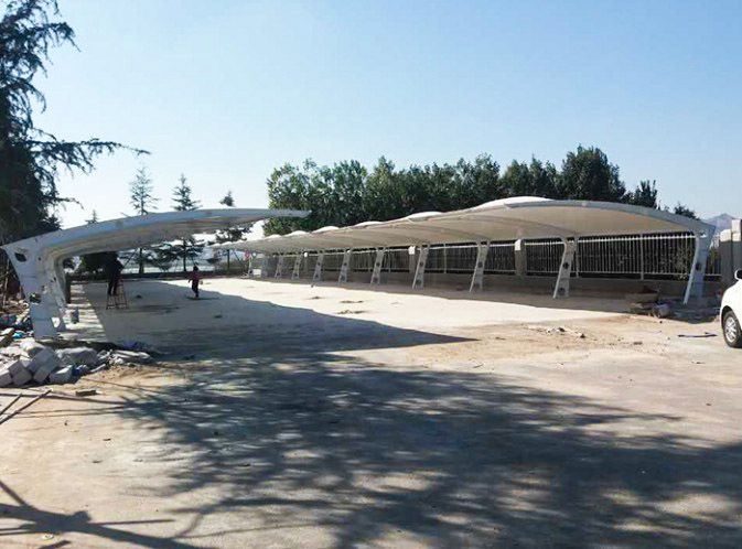 膜结构停车棚