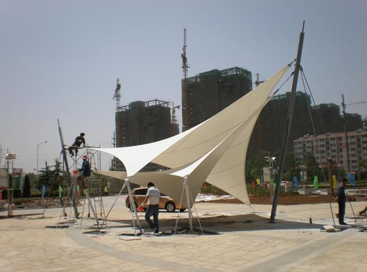 九江人民公园景观棚